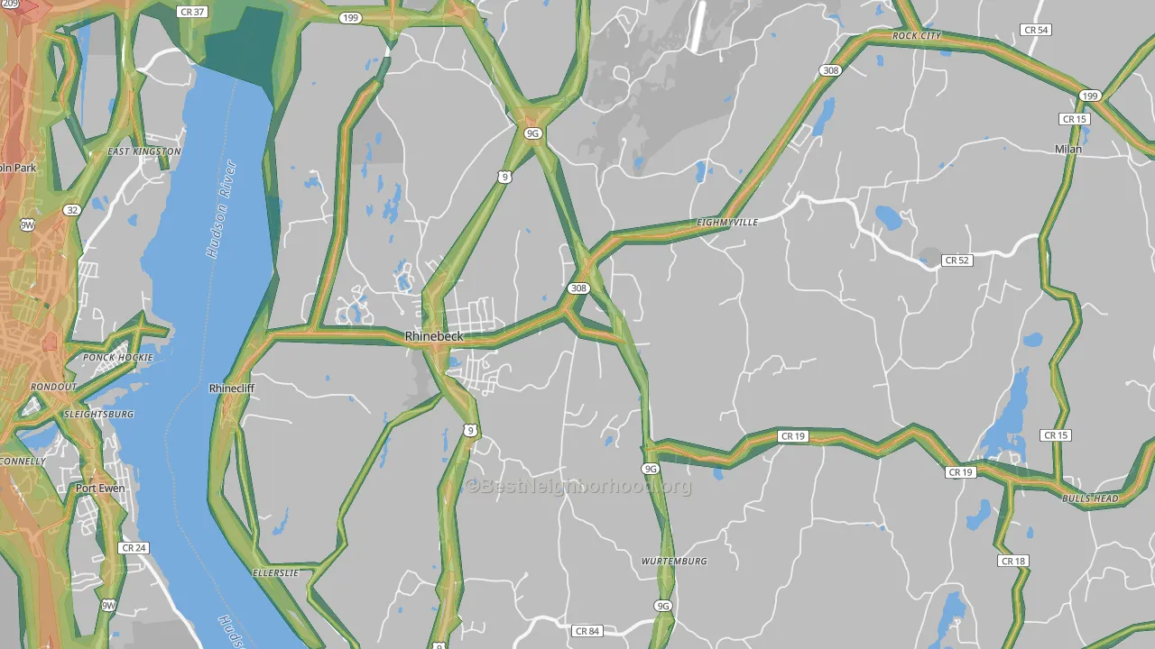 12572, NY Map of Noise Levels in 12572