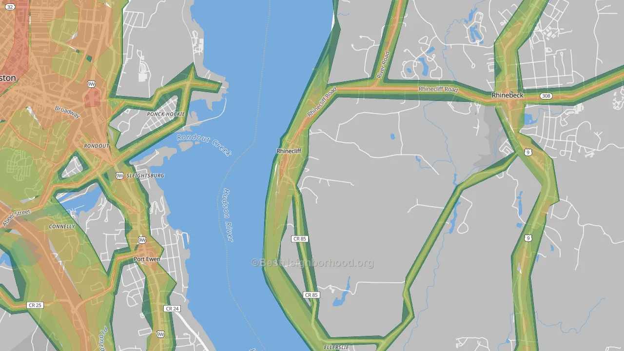 12574, NY Map of Noise Levels in 12574