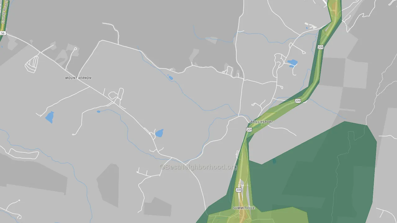 12769, NY Map of Noise Levels in 12769