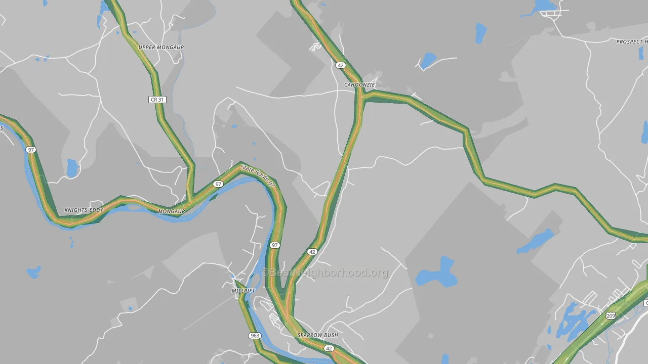 12780, NY Map of Noise Levels in 12780