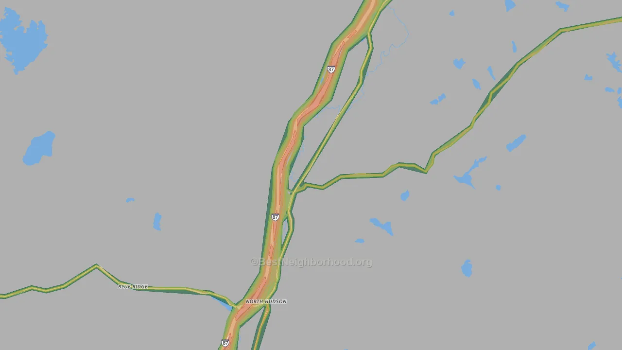 12855, NY Map of Noise Levels in 12855