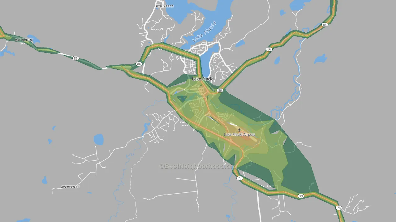 12946, NY Map of Noise Levels in 12946