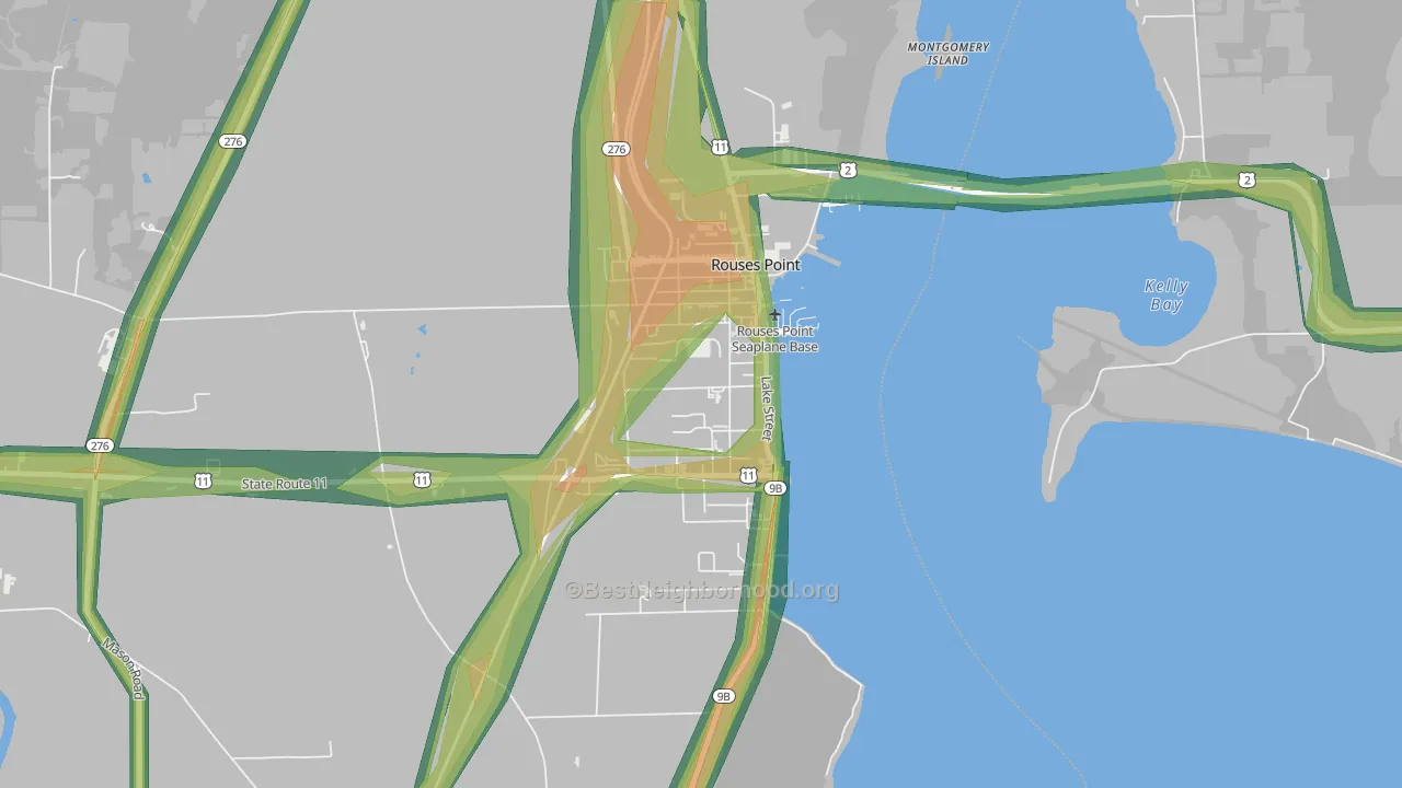 12979, NY Map of Noise Levels in 12979