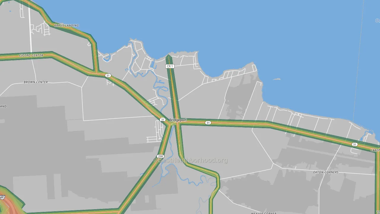 13030, NY Map of Noise Levels in 13030