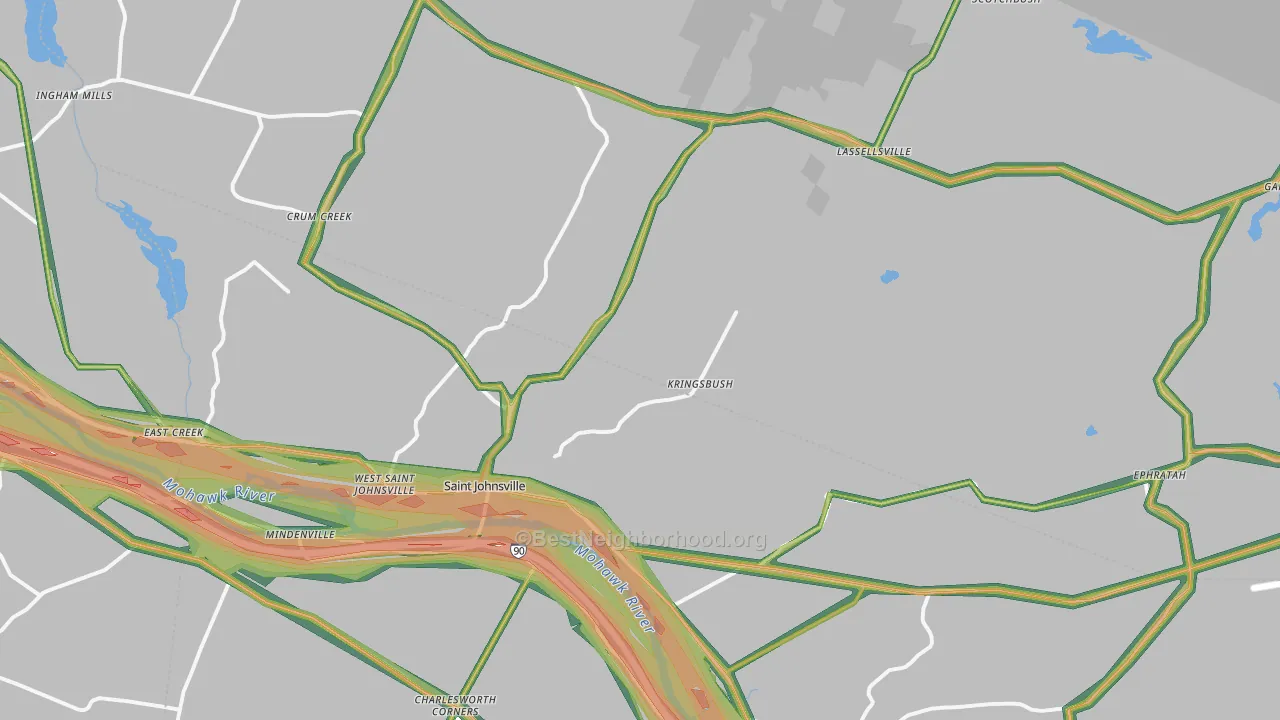 13452, NY Map of Noise Levels in 13452