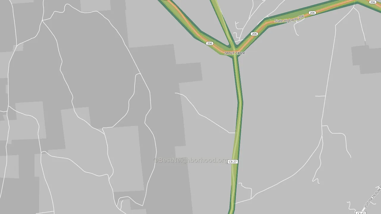 13847, NY Map of Noise Levels in 13847