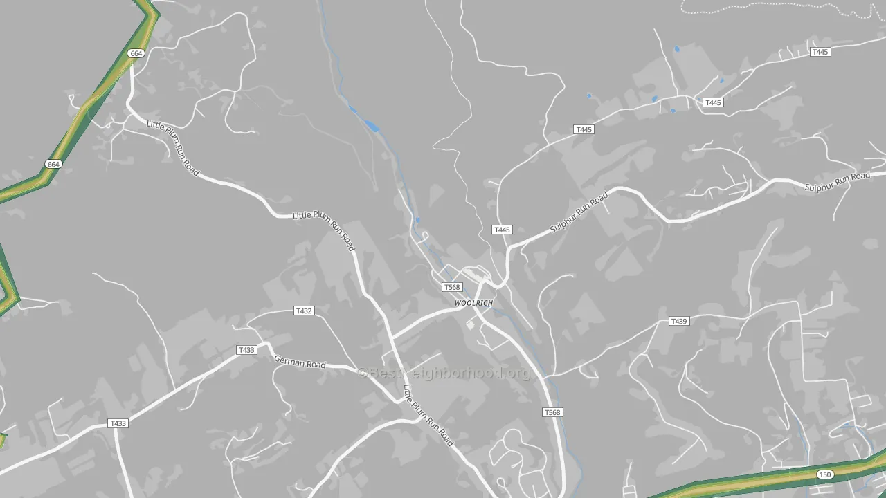 17779, PA Map of Noise Levels in 17779