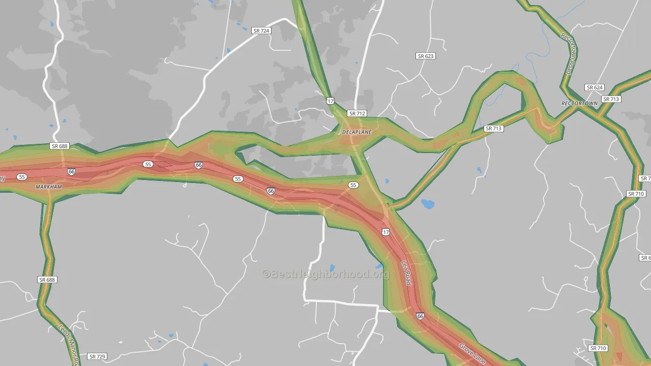 20144, VA Map of Noise Levels in 20144