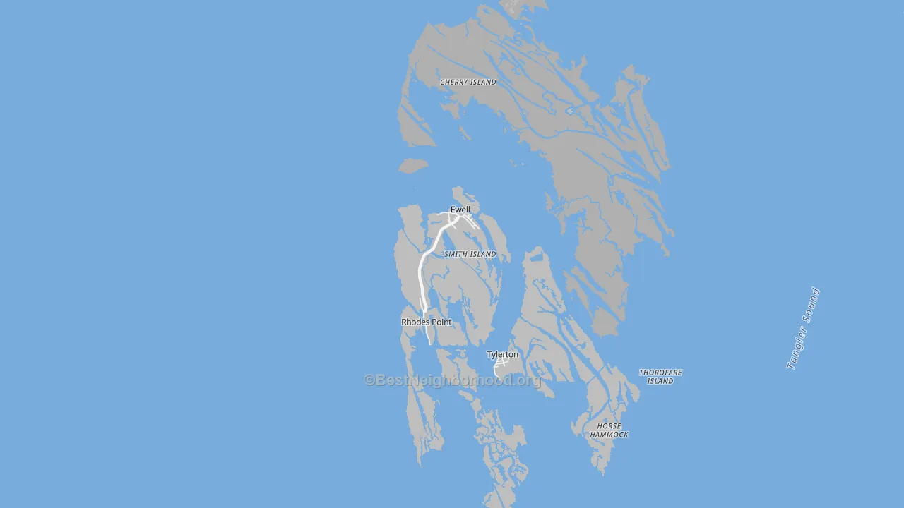 21824, MD Map of Noise Levels in 21824