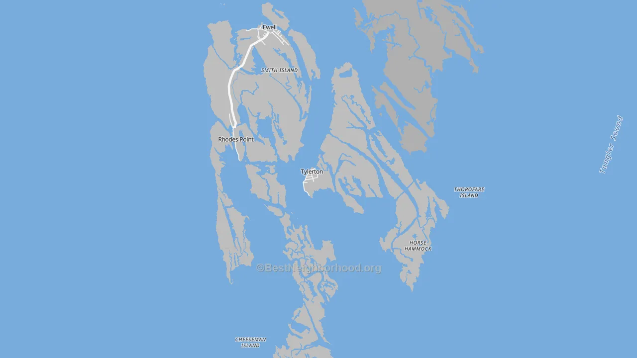 21866, MD Map of Noise Levels in 21866