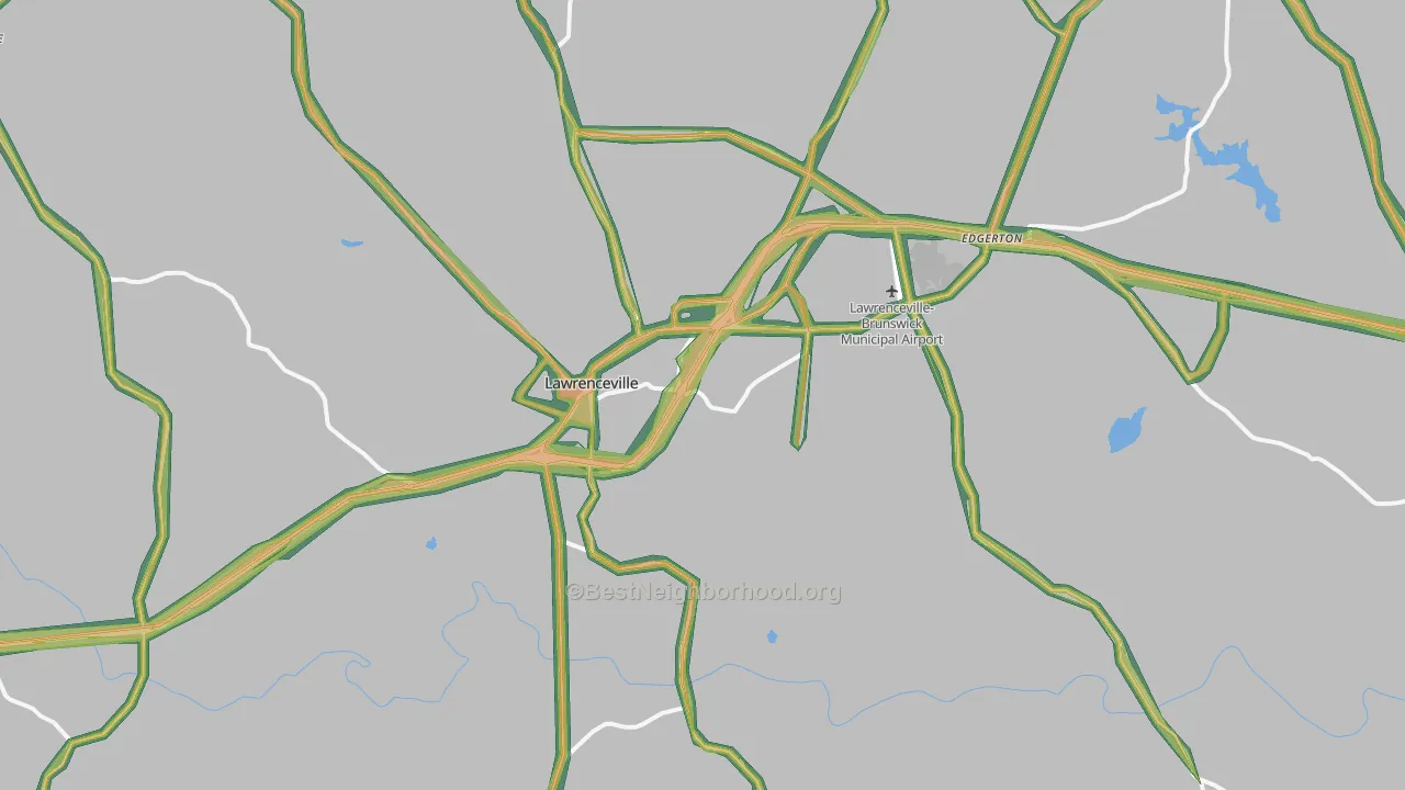 23868, VA Map of Noise Levels in 23868