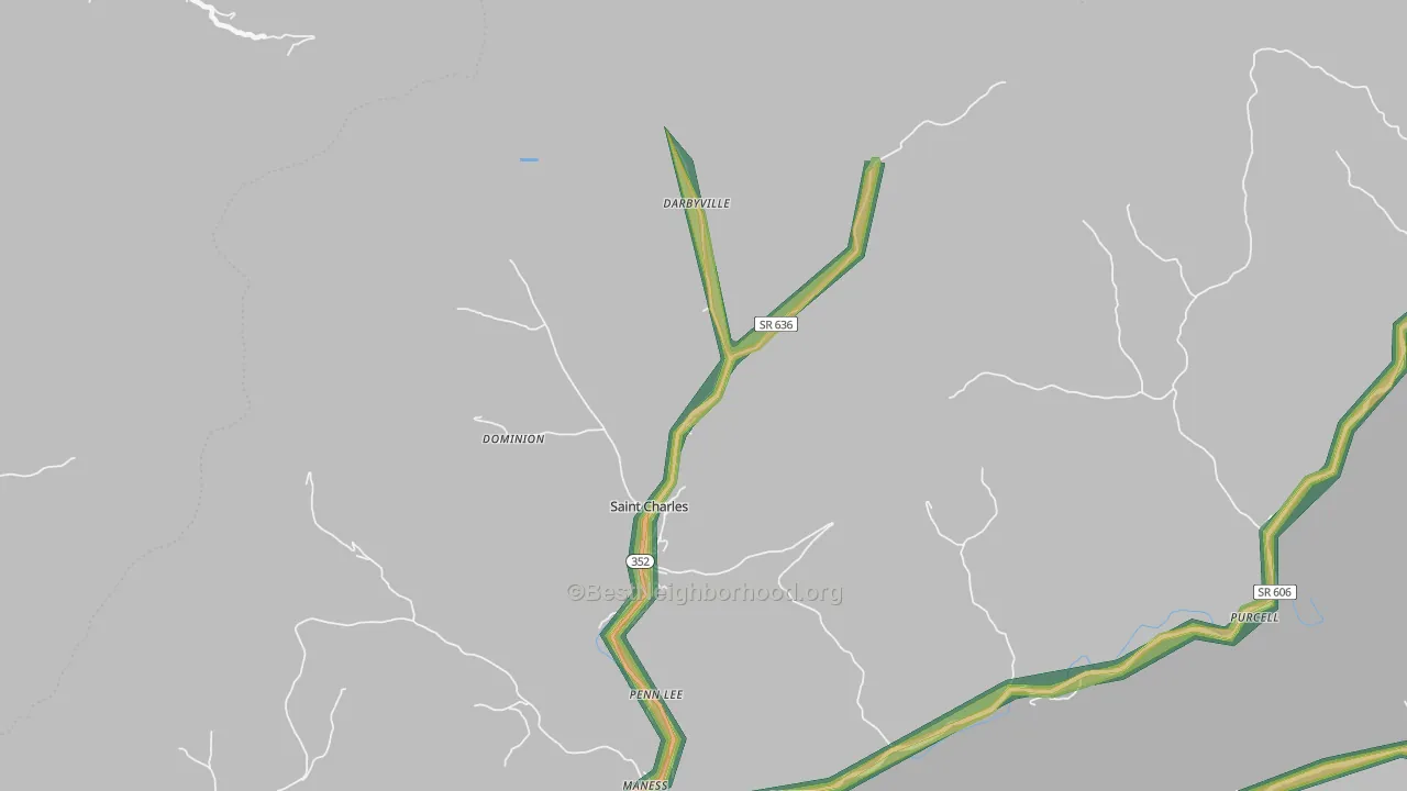 24282, VA Map of Noise Levels in 24282