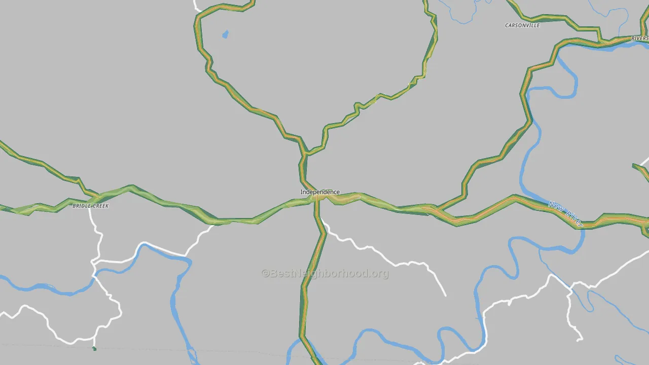 24348, VA Map of Noise Levels in 24348