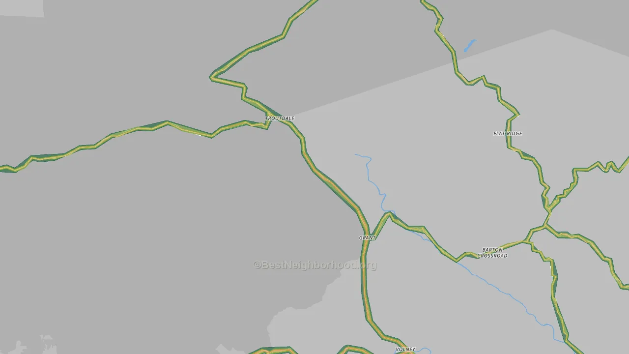 24378, VA Map of Noise Levels in 24378