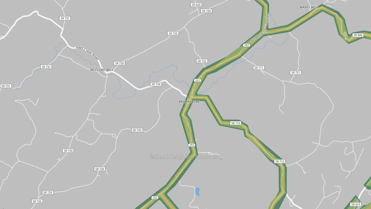 24415, VA Map of Noise Levels in 24415