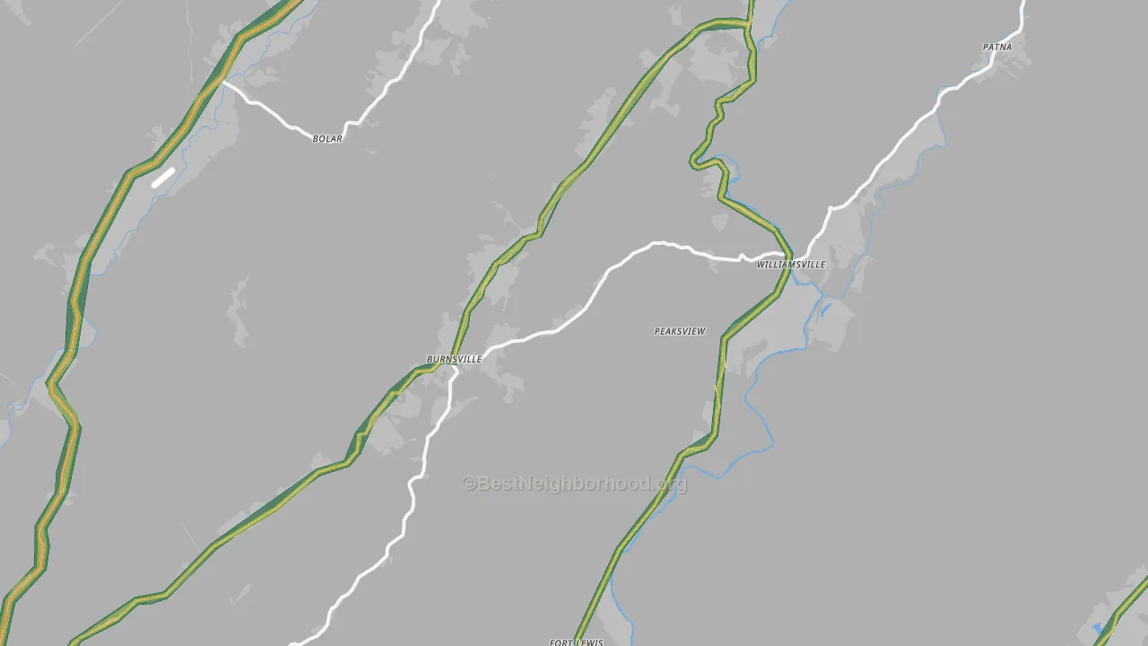 24487, VA Map of Noise Levels in 24487
