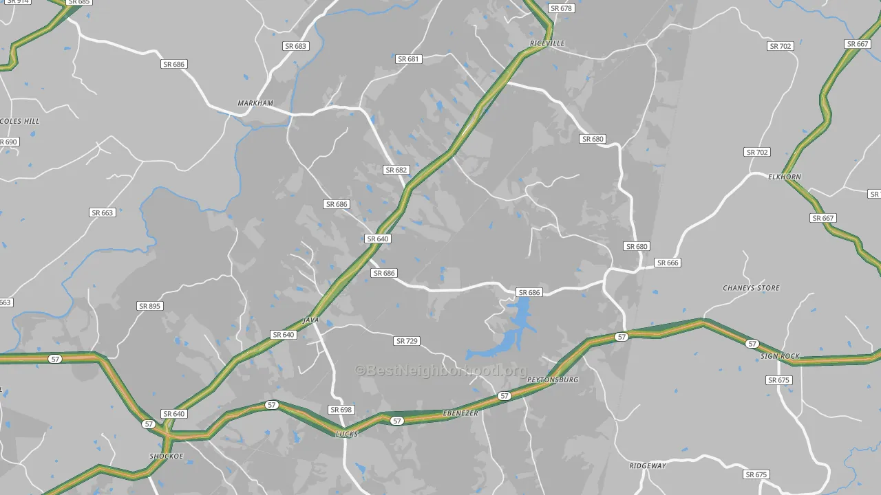 24565, VA Map of Noise Levels in 24565