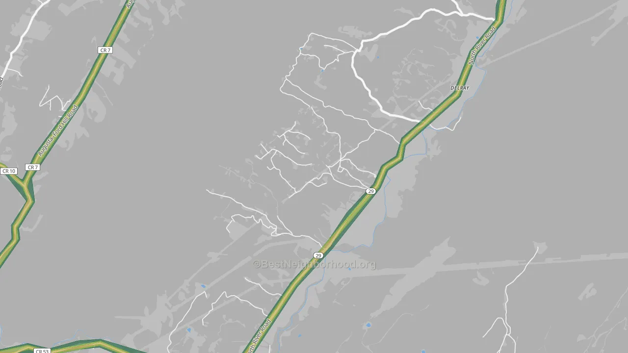 26714, WV Map of Noise Levels in 26714