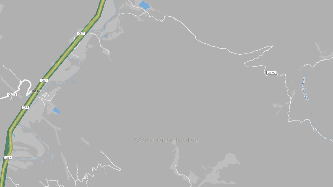 26838, WV Map of Noise Levels in 26838