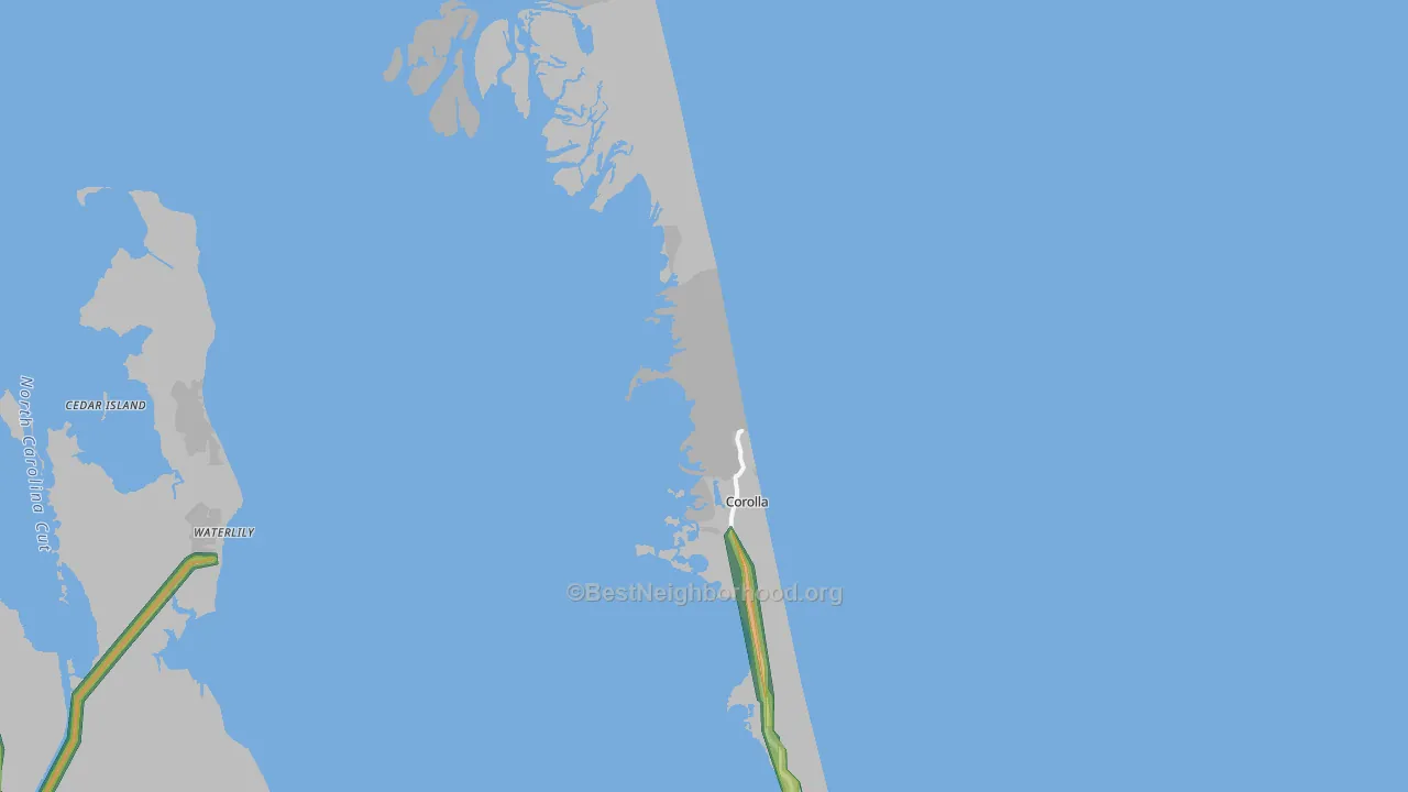 27927, NC Map of Noise Levels in 27927