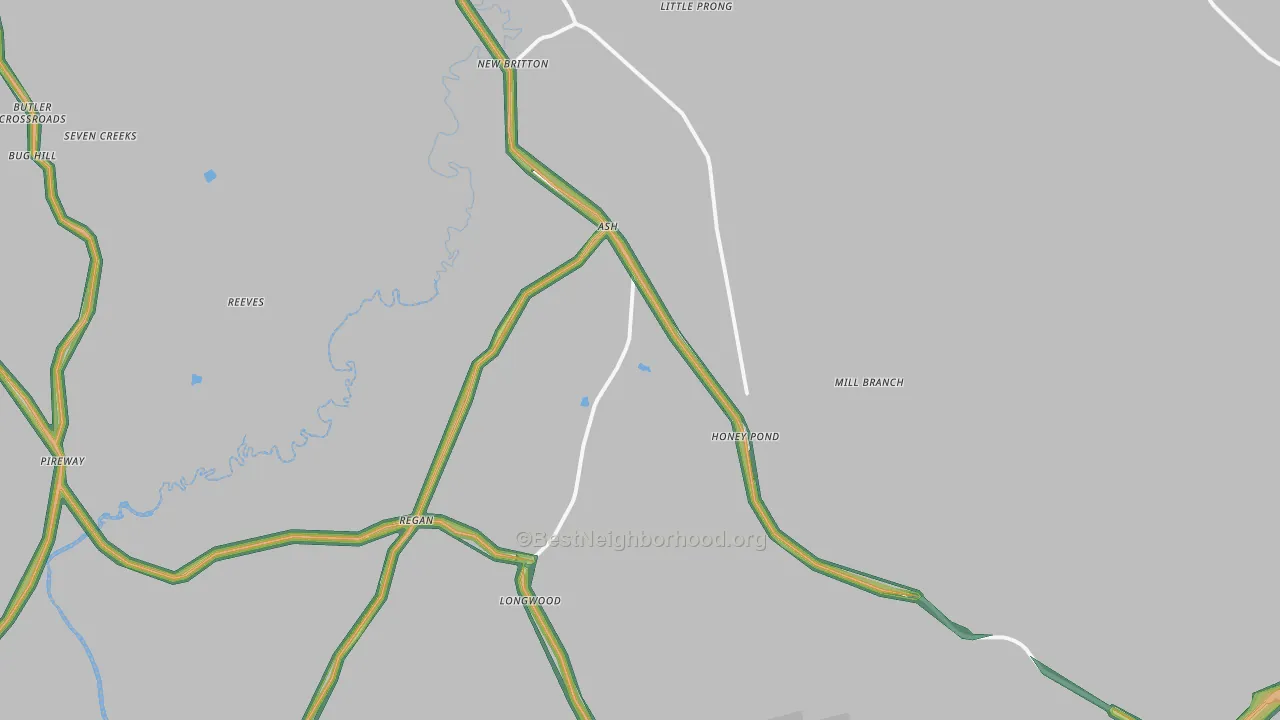 28420, NC Map of Noise Levels in 28420
