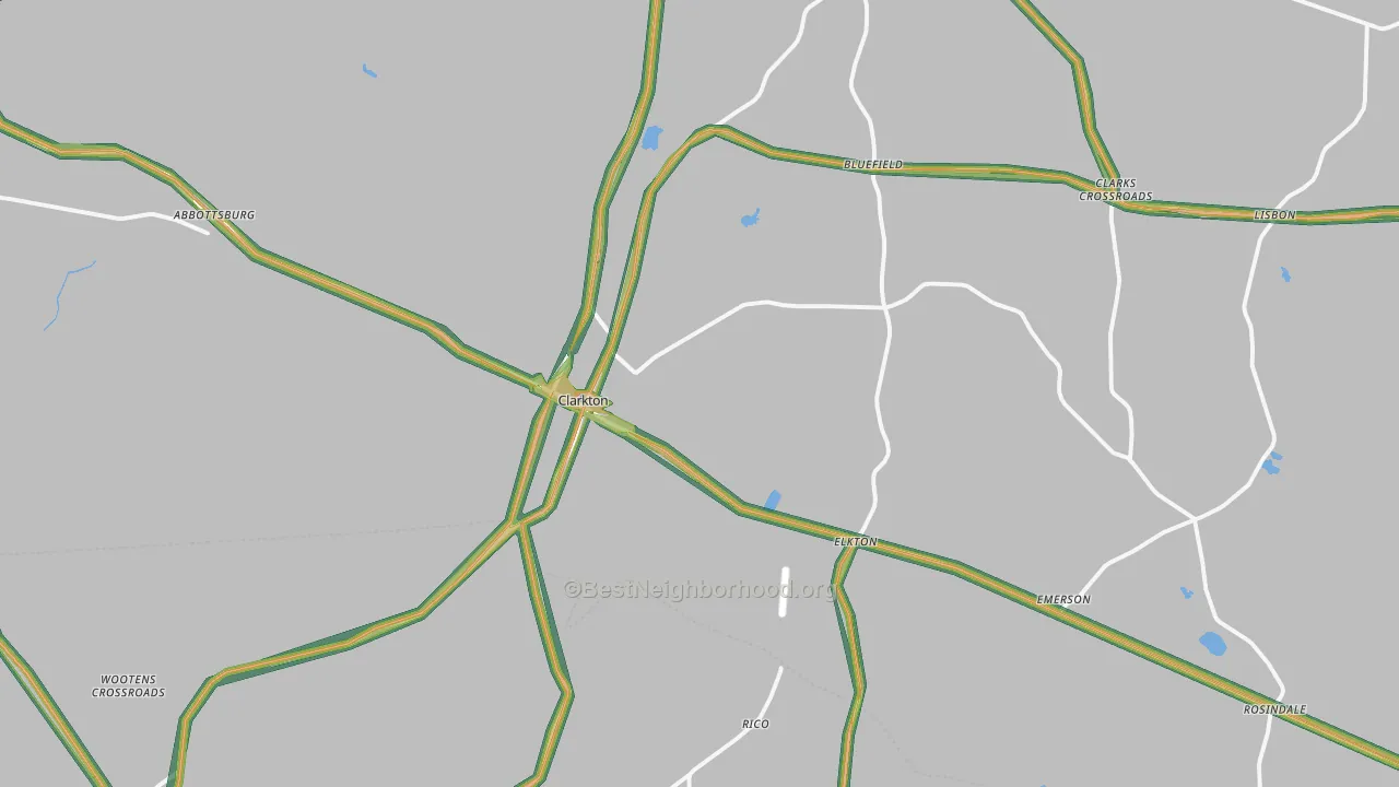 28433, NC Map of Noise Levels in 28433