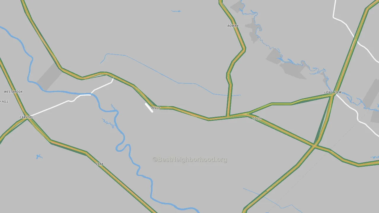 28448, NC Map of Noise Levels in 28448