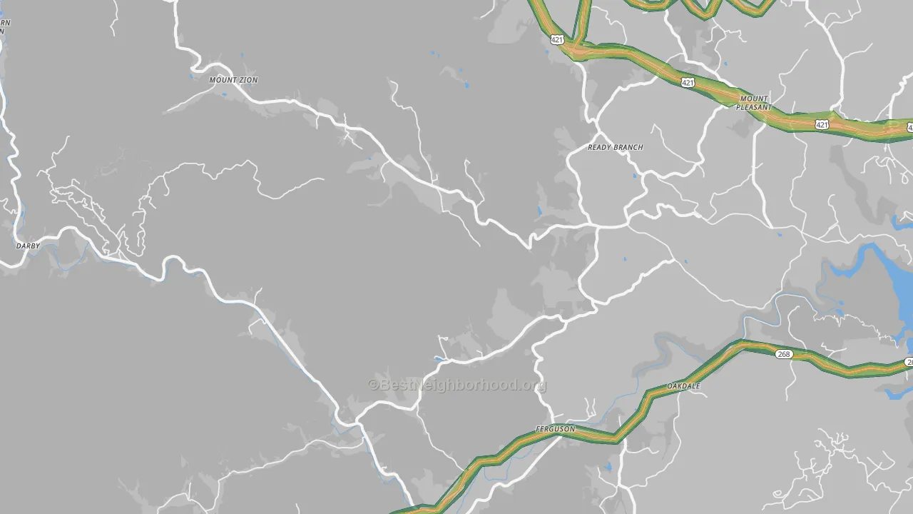 28624, NC Map of Noise Levels in 28624