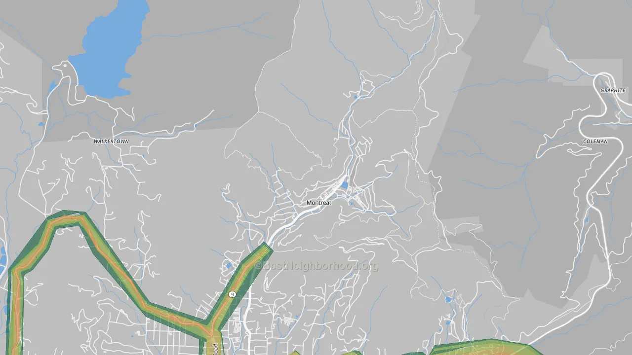 28757, NC Map of Noise Levels in 28757