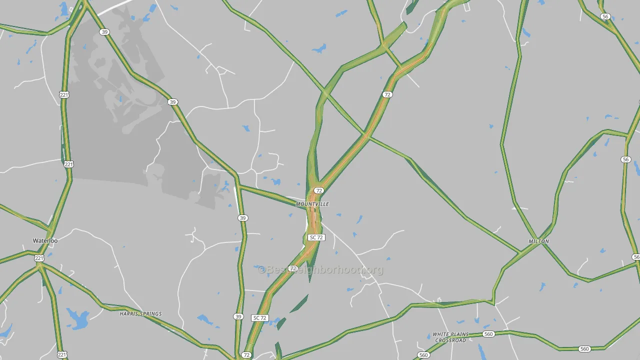 29370, SC Map of Noise Levels in 29370