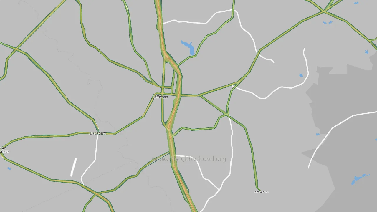 29718, SC Map of Noise Levels in 29718