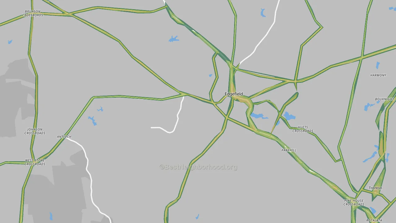 29824, SC Map of Noise Levels in 29824