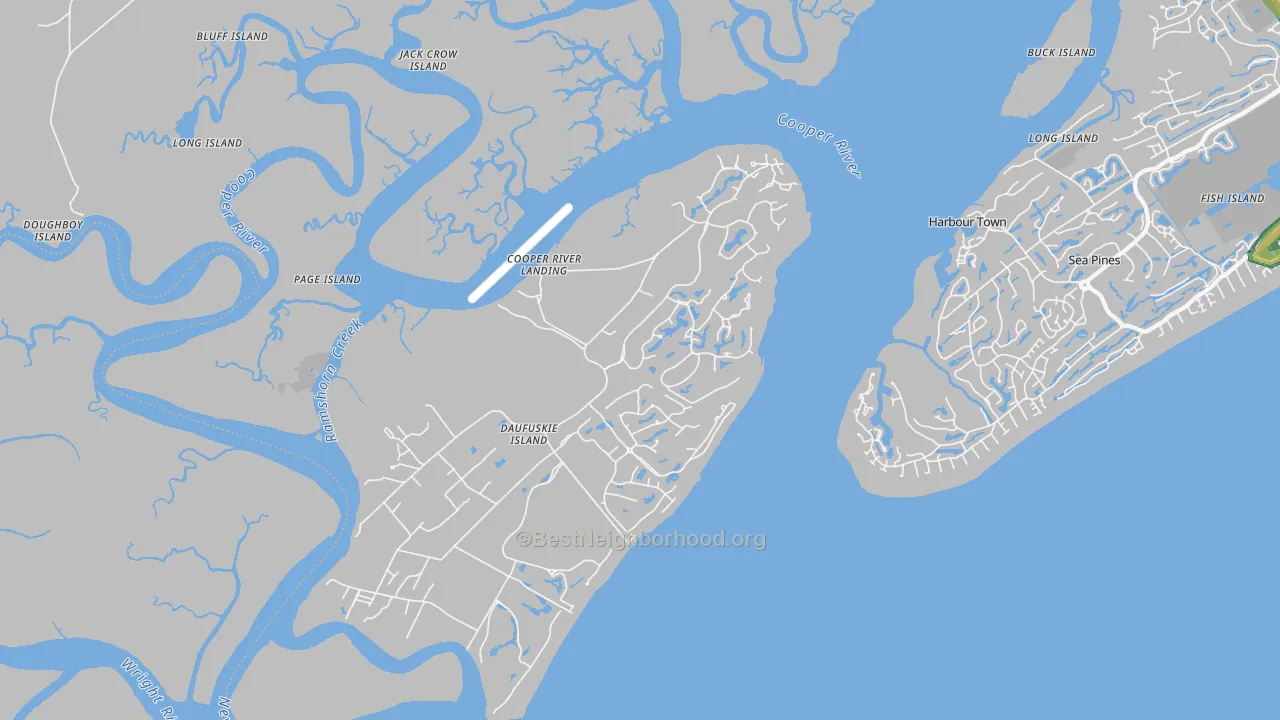 29915, SC Map of Noise Levels in 29915