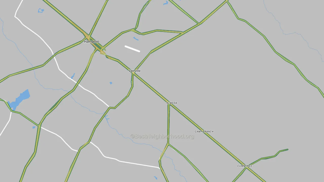 29944, SC Map of Noise Levels in 29944