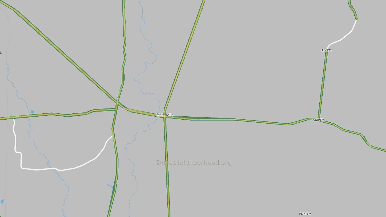 31648, GA Map of Noise Levels in 31648