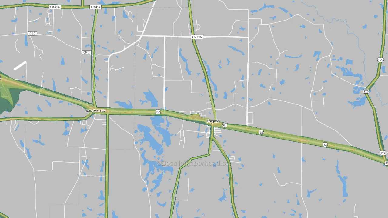 31749, GA Map of Noise Levels in 31749