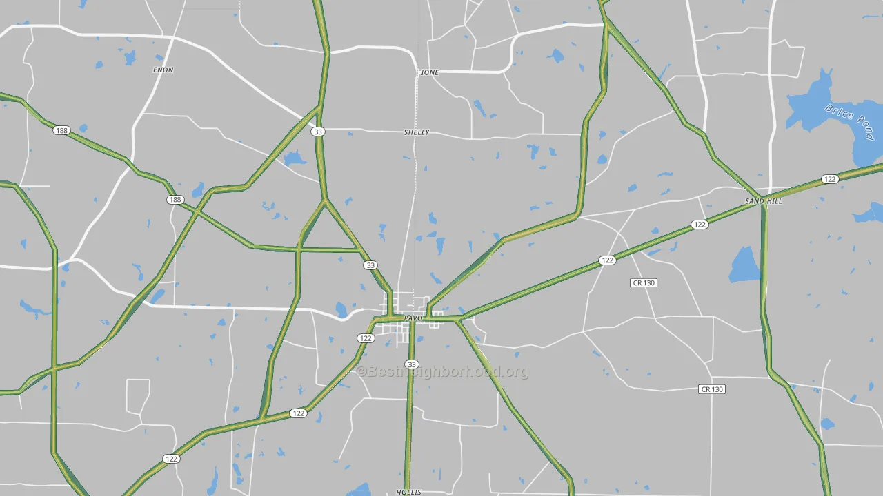 31778, GA Map of Noise Levels in 31778