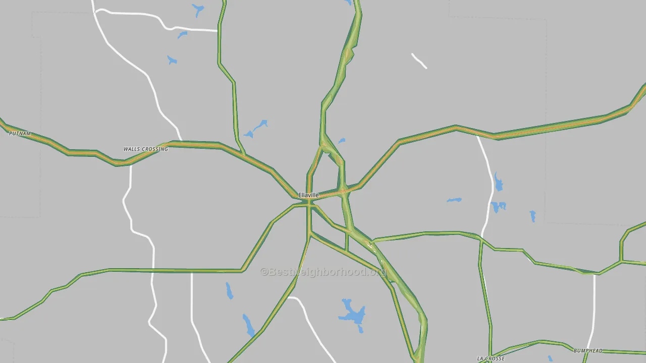31806, GA Map of Noise Levels in 31806
