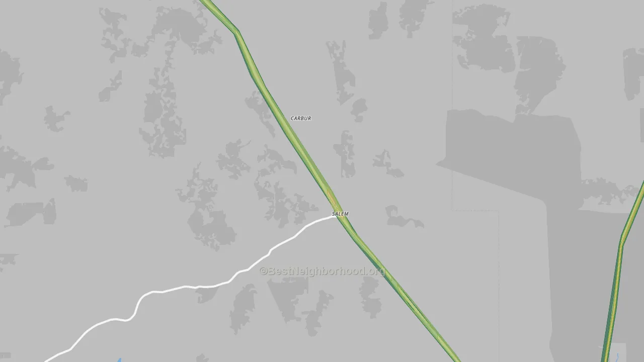 32356, FL Map of Noise Levels in 32356