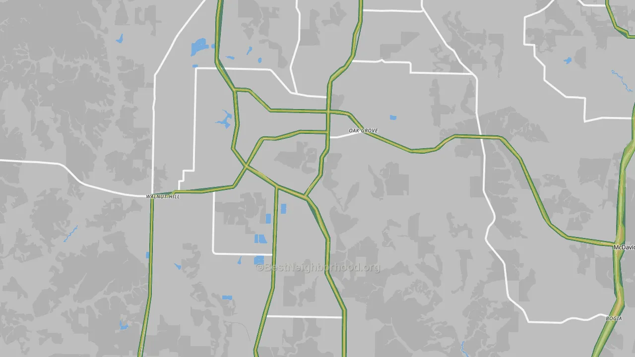 32568, FL Map of Noise Levels in 32568