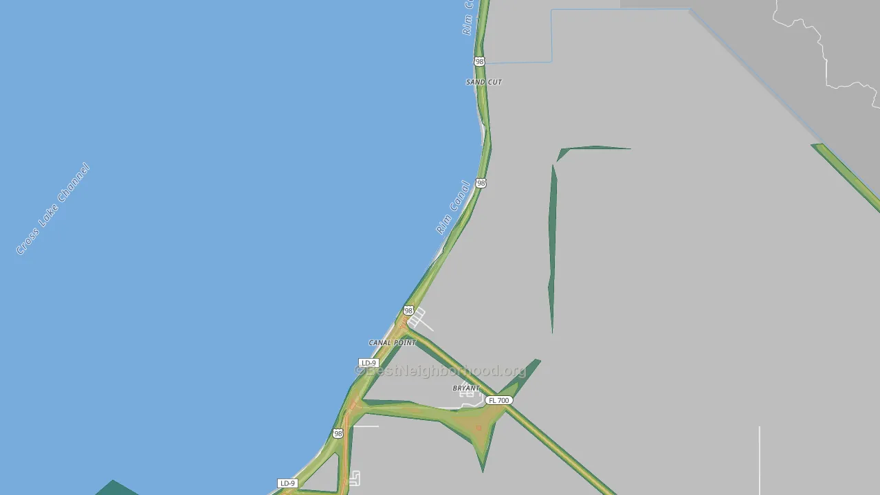 33438, FL Map of Noise Levels in 33438