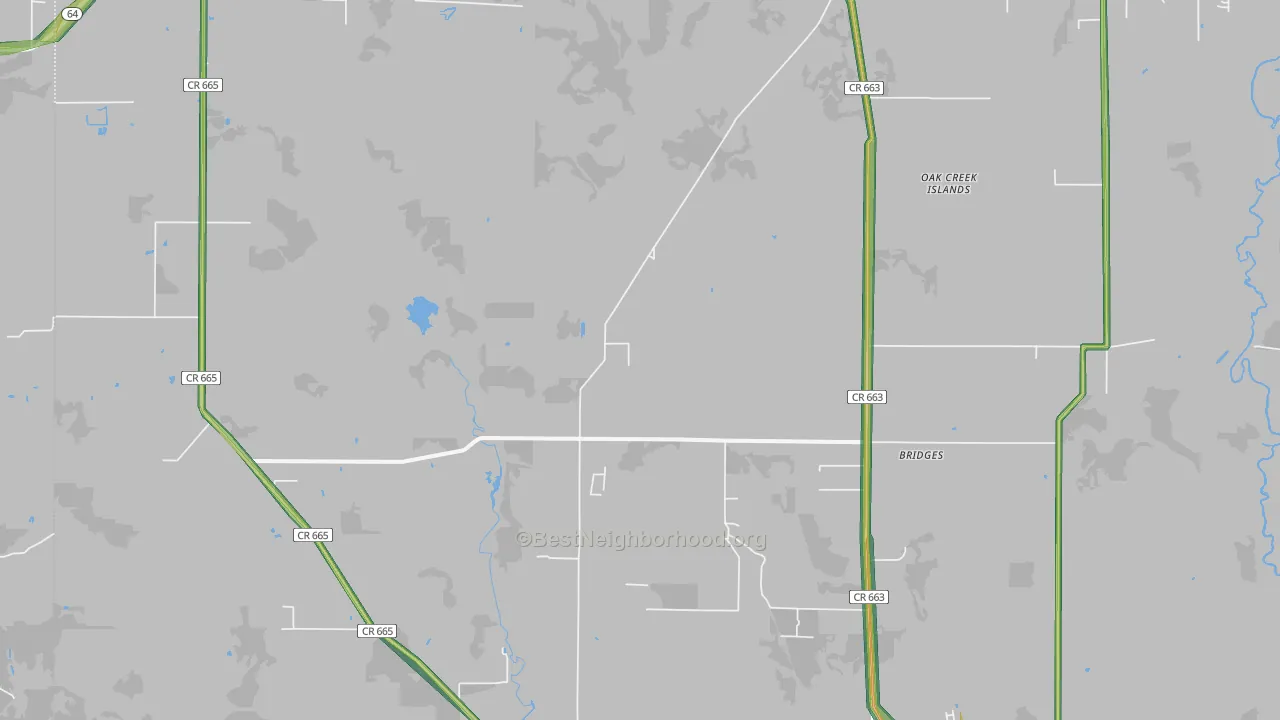 33865, FL Map of Noise Levels in 33865