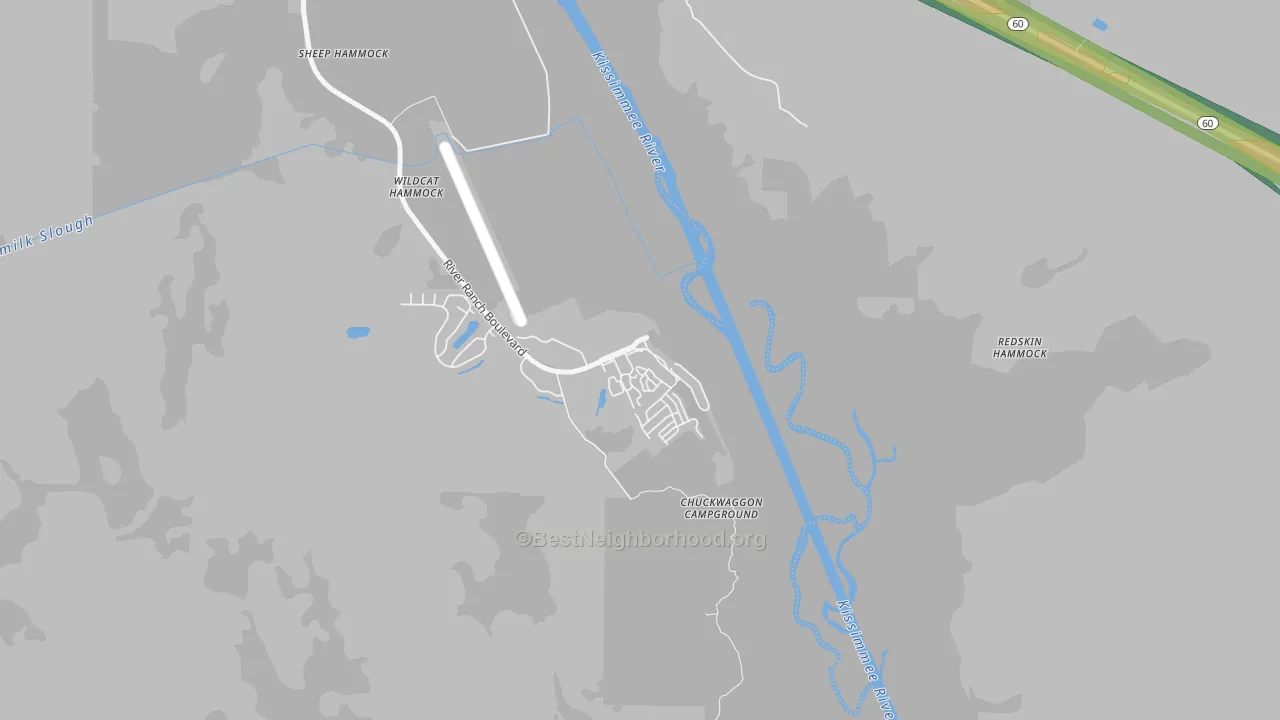 33867, FL Map of Noise Levels in 33867