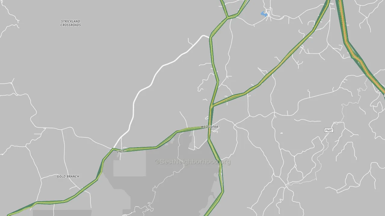 35183, AL Map of Noise Levels in 35183