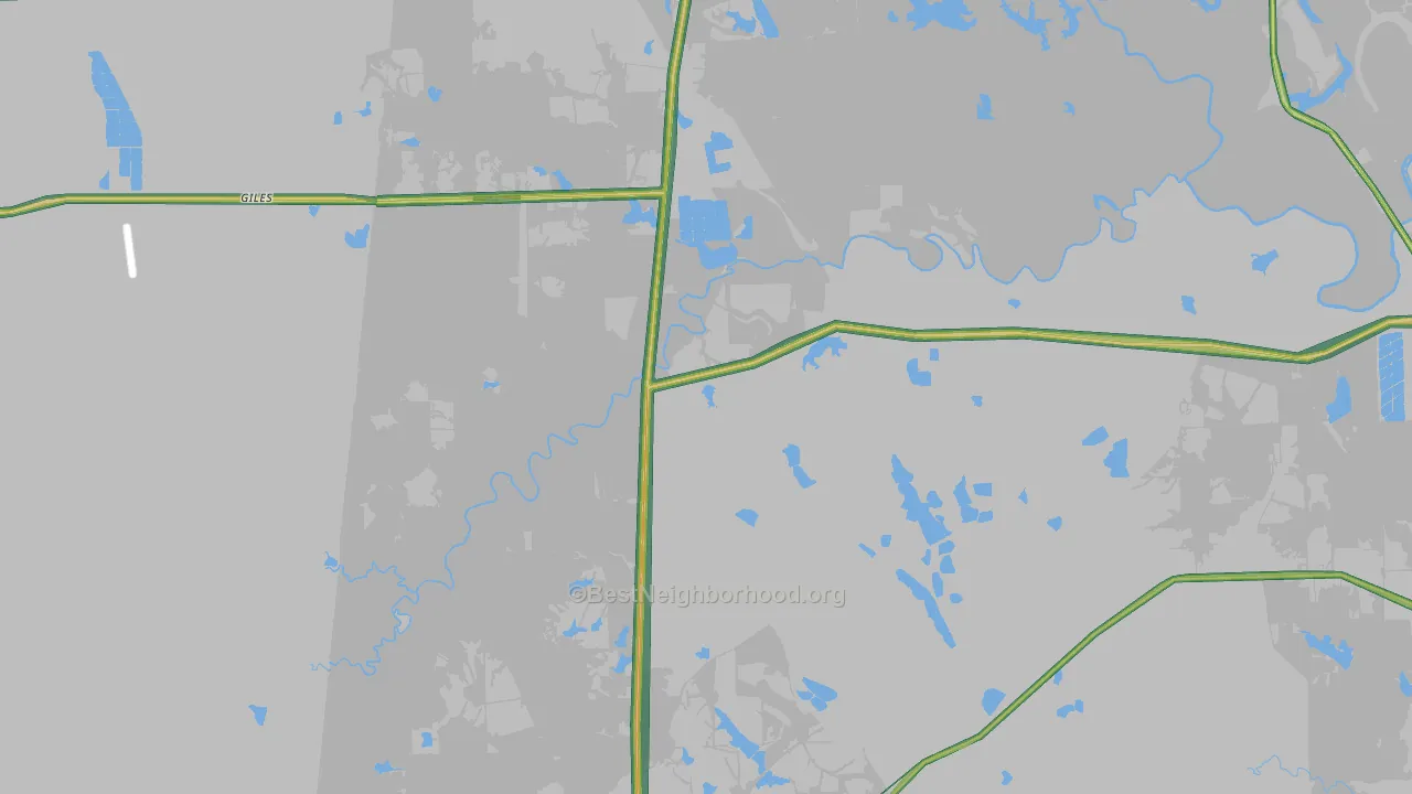 35459, AL Map of Noise Levels in 35459