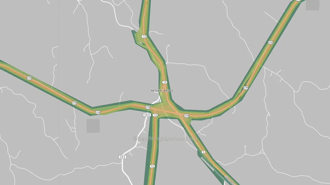 35577, AL Map of Noise Levels in 35577