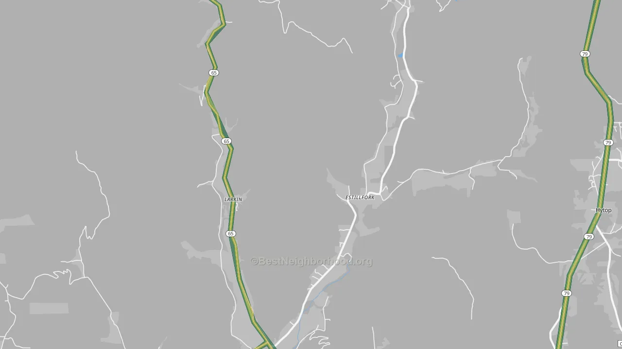 35745, AL Map of Noise Levels in 35745