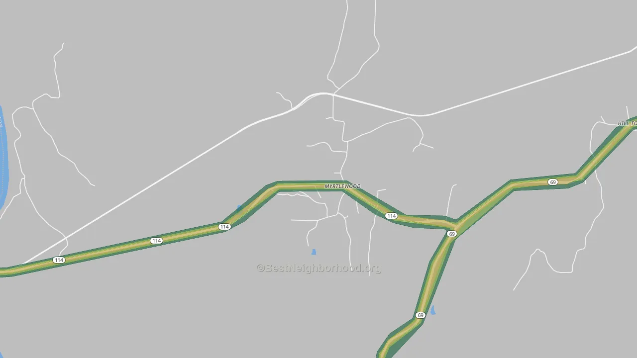 36763, AL Map of Noise Levels in 36763