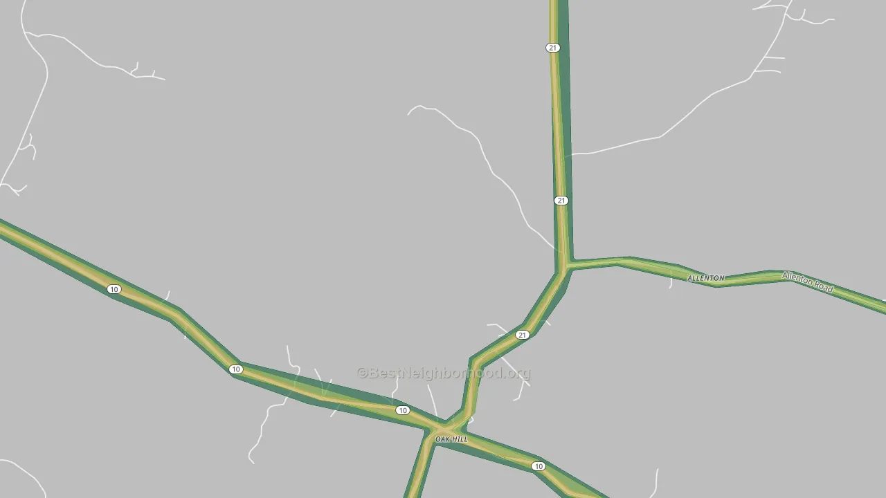 36766, AL Map of Noise Levels in 36766