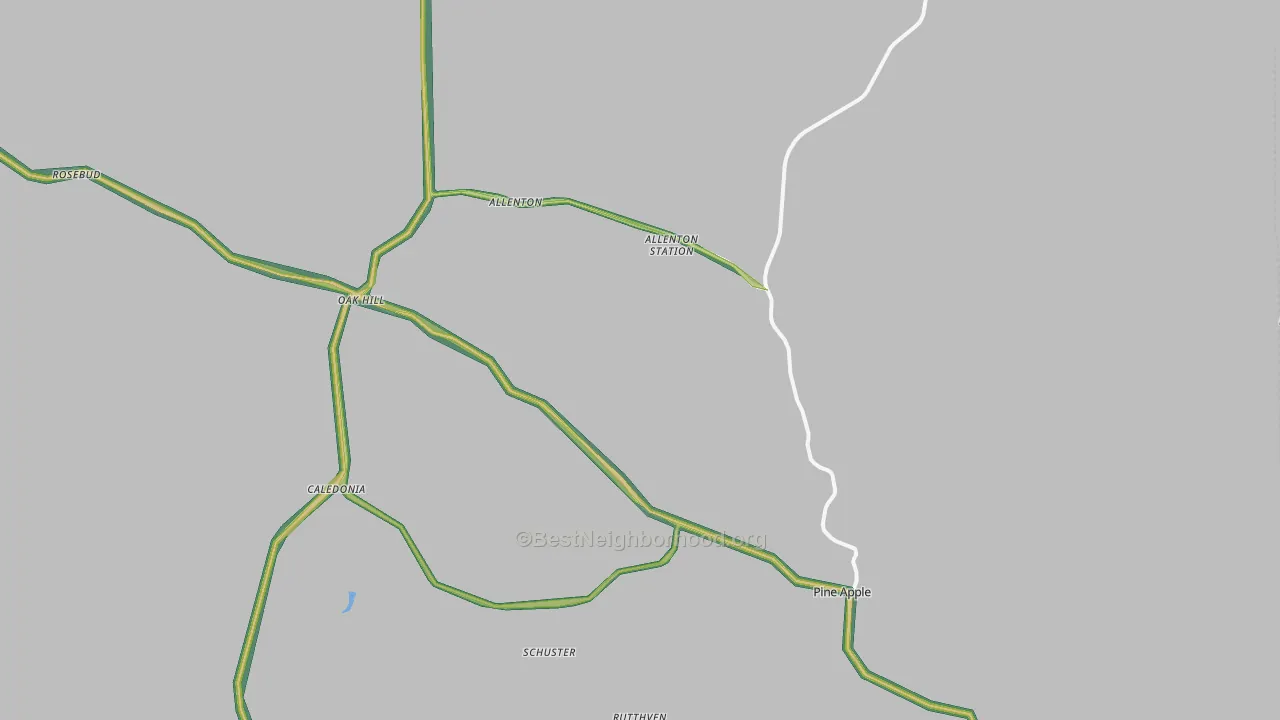 36768, AL Map of Noise Levels in 36768